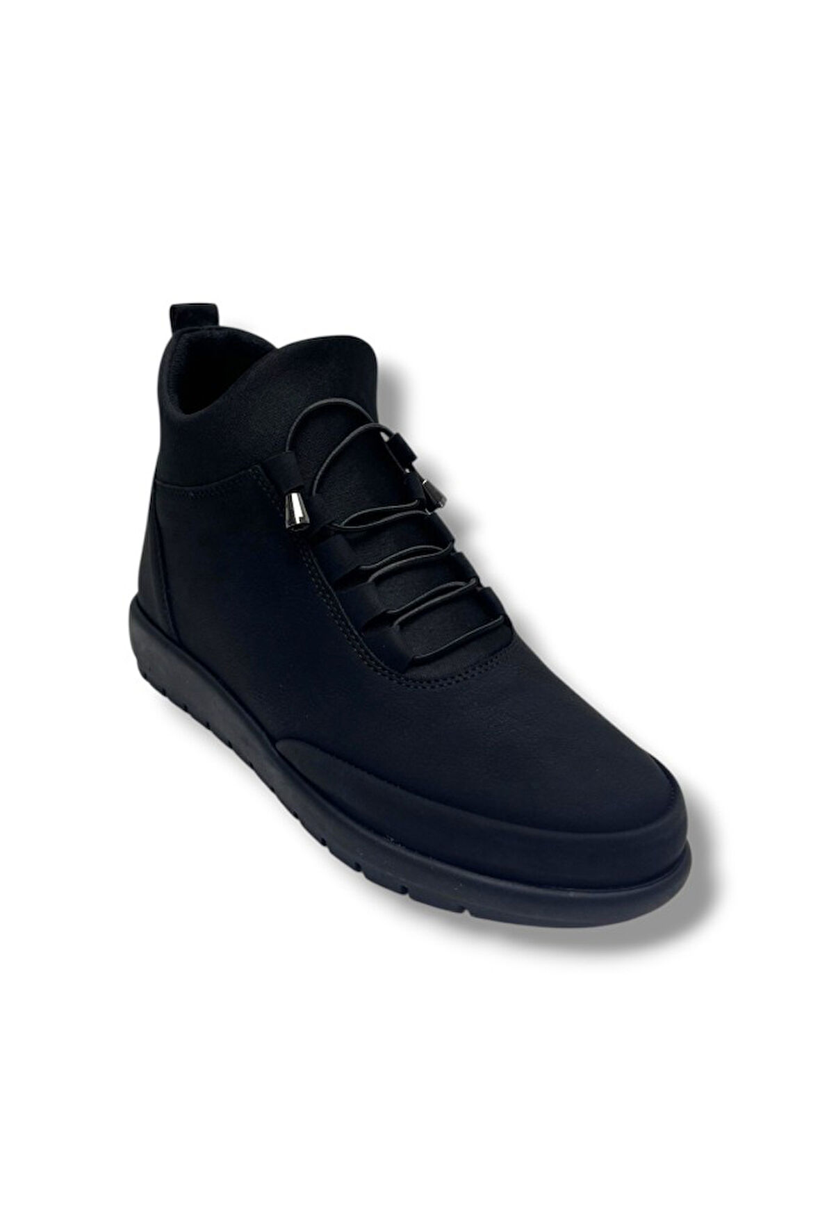 Sdf 1461-26 Anatomik Yağlı Deri Fermuarlı Bağcıklı Kadın Bot