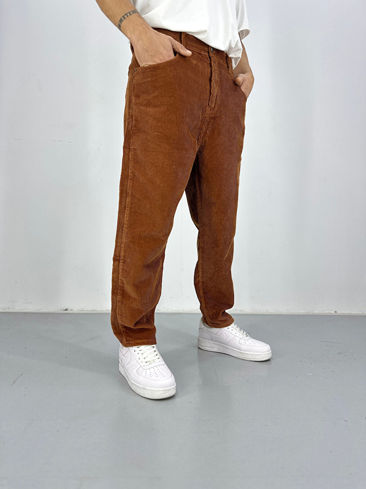 Kadife Spor Pantolon