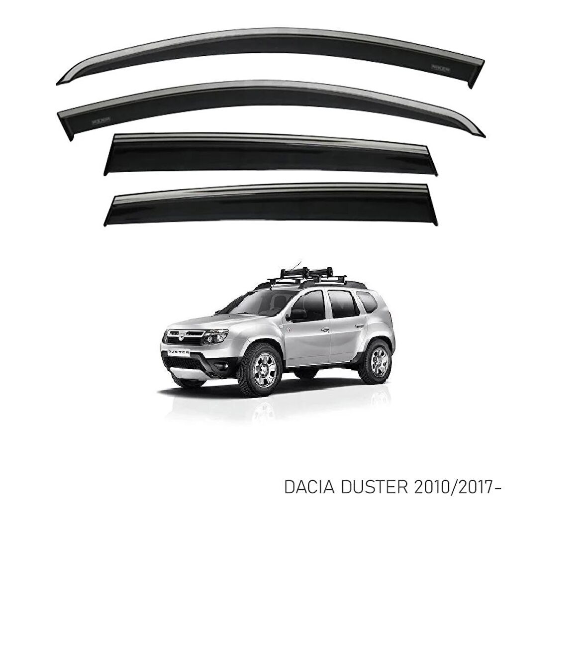 EKİCİLER DACIA DUSTER 2010-2018 KROMLU CAM RÜZGARLIĞI
