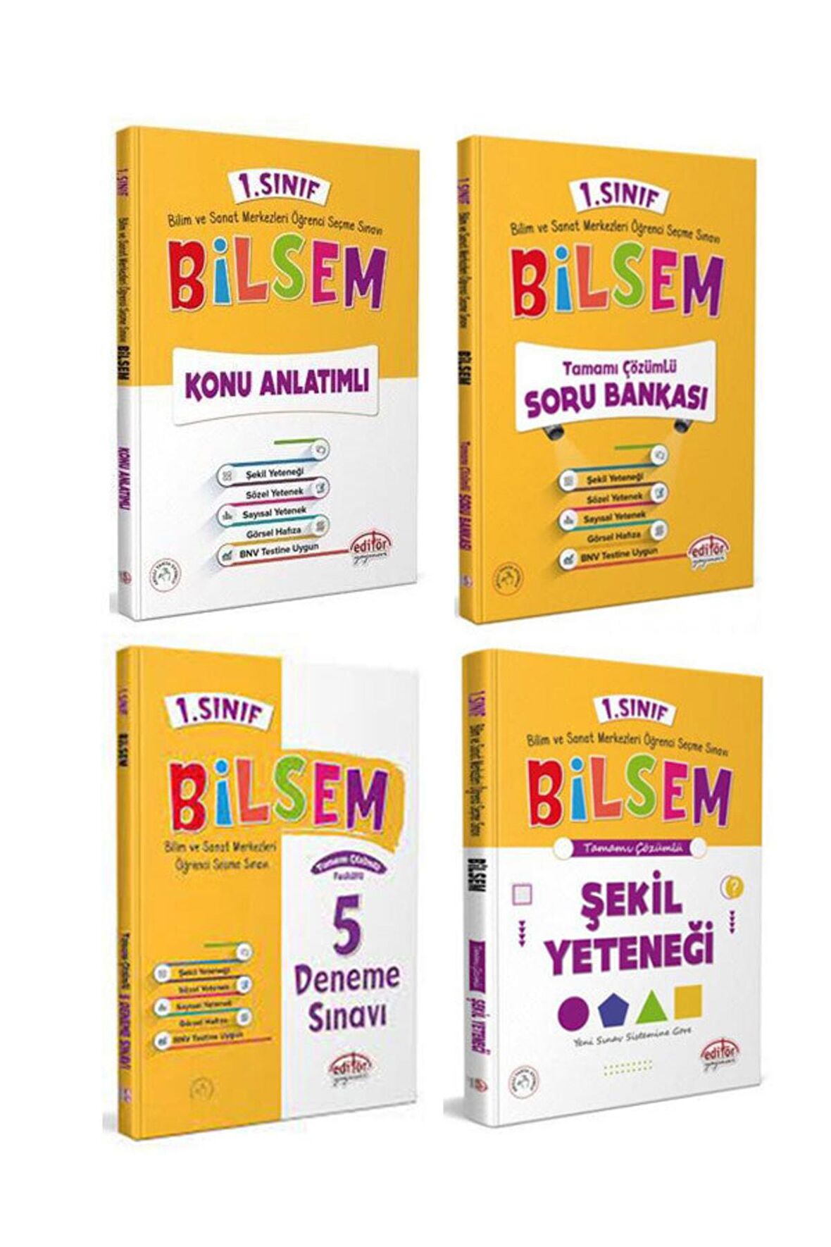 1.sınıf Bilsem Hazırlık Seti 2023