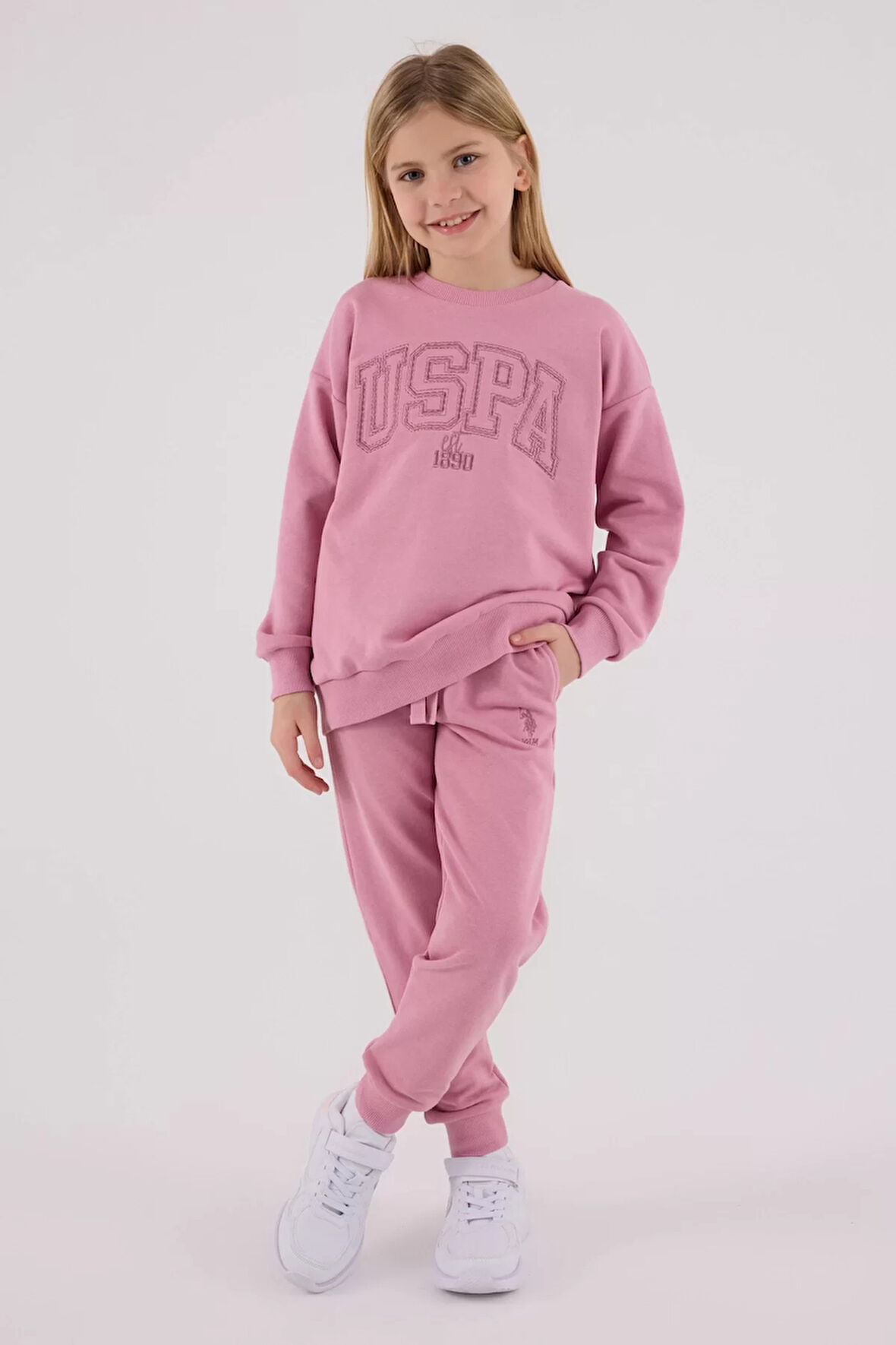 U.s. Polo Assn Eşofman Takımı Us2305-4 Gül Kurusu