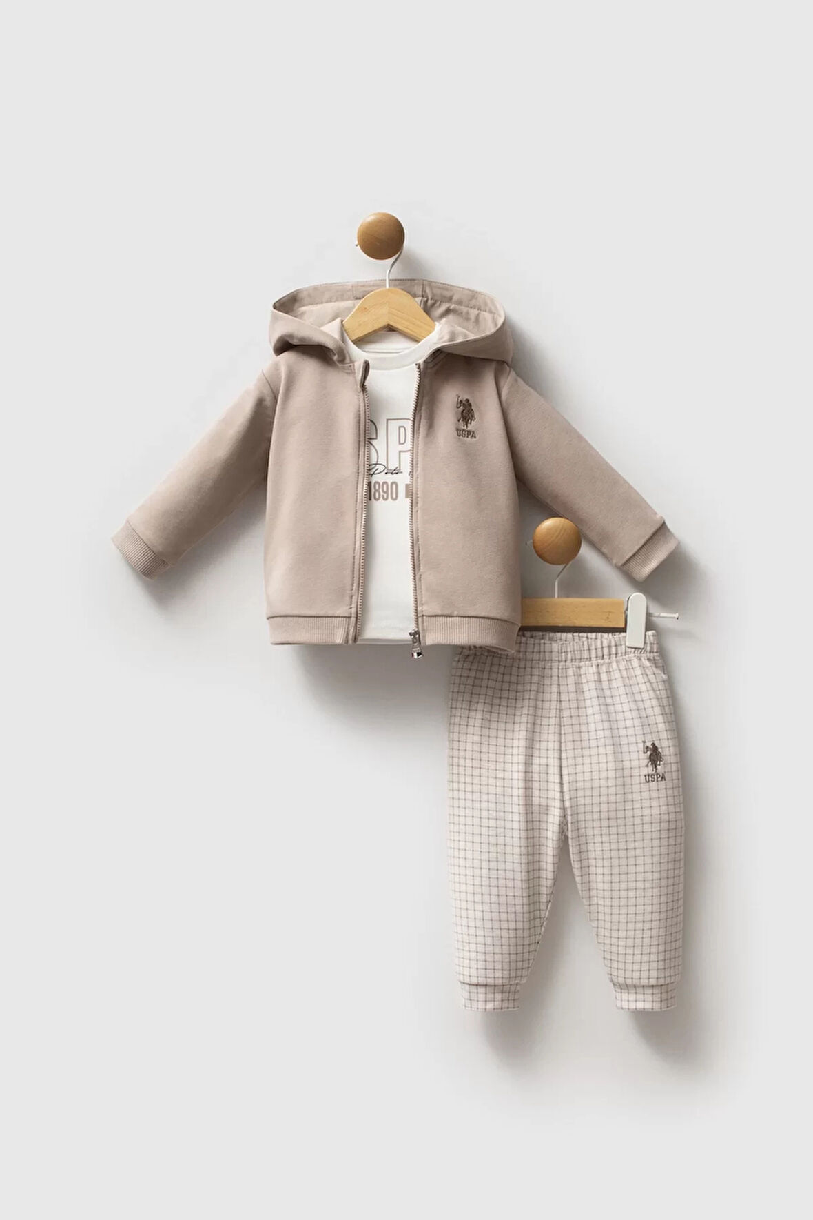 U.s. Polo Assn 3'lü Takım Usb2579 Kum