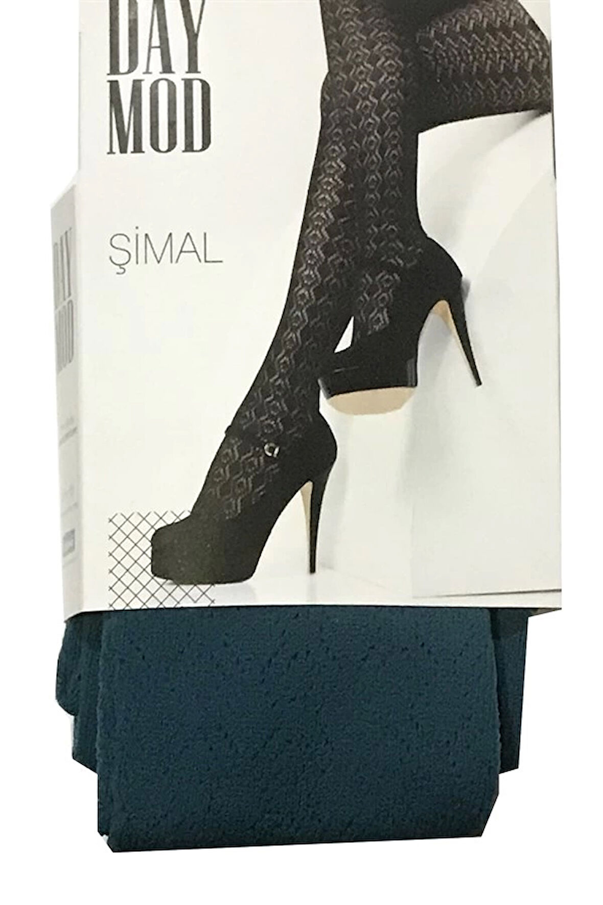 Daymod Kadın Şimal Micro File Desenli Külotlu Çorap