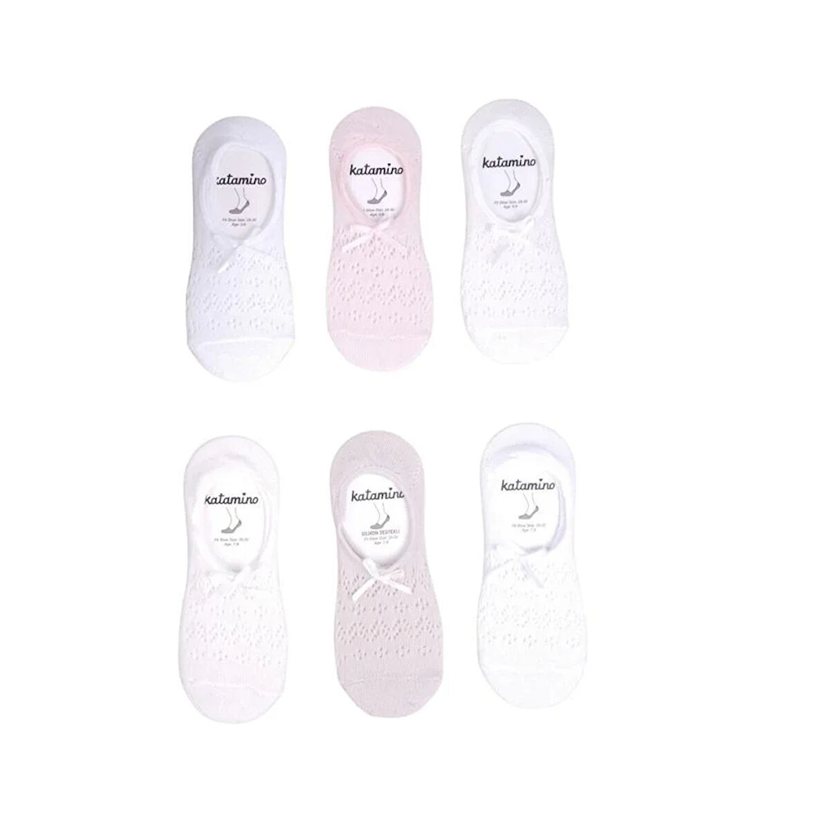 Katamino Viyera Aks. Kız File Babet Çorap K92009 Asorti