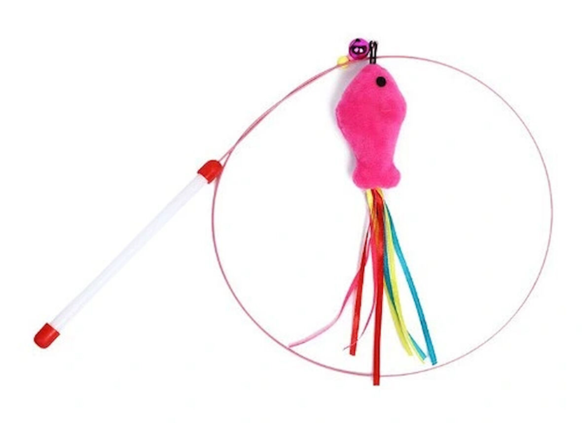 Balıklı Kedi Oyun Oltası 90 Cm
