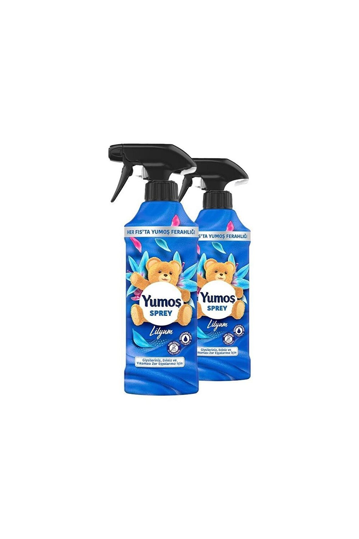 Yumoş Hanımeli Sprey Yumuşatıcı 450 ml 2'li