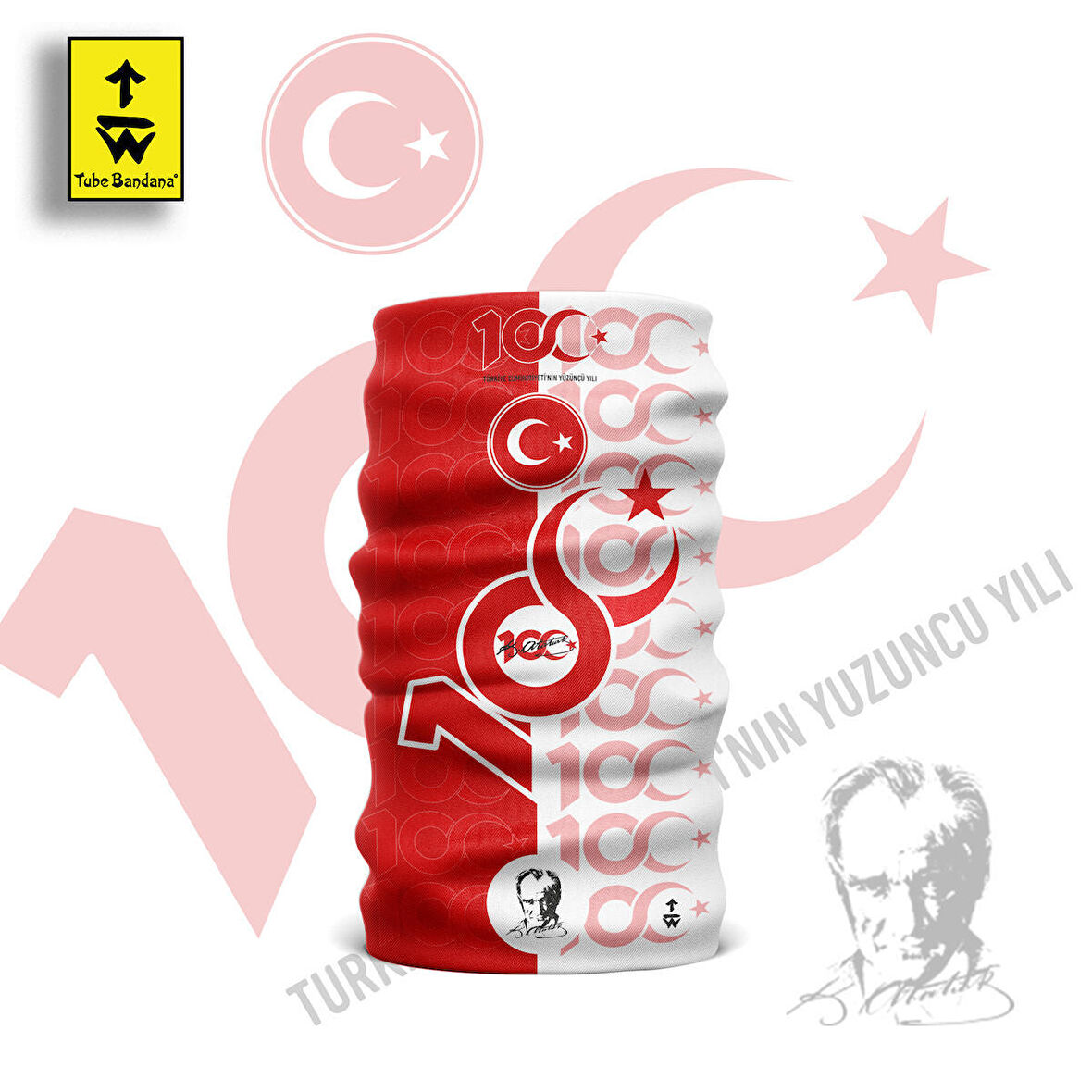 100.YILCUMHURİYET BANDANASI