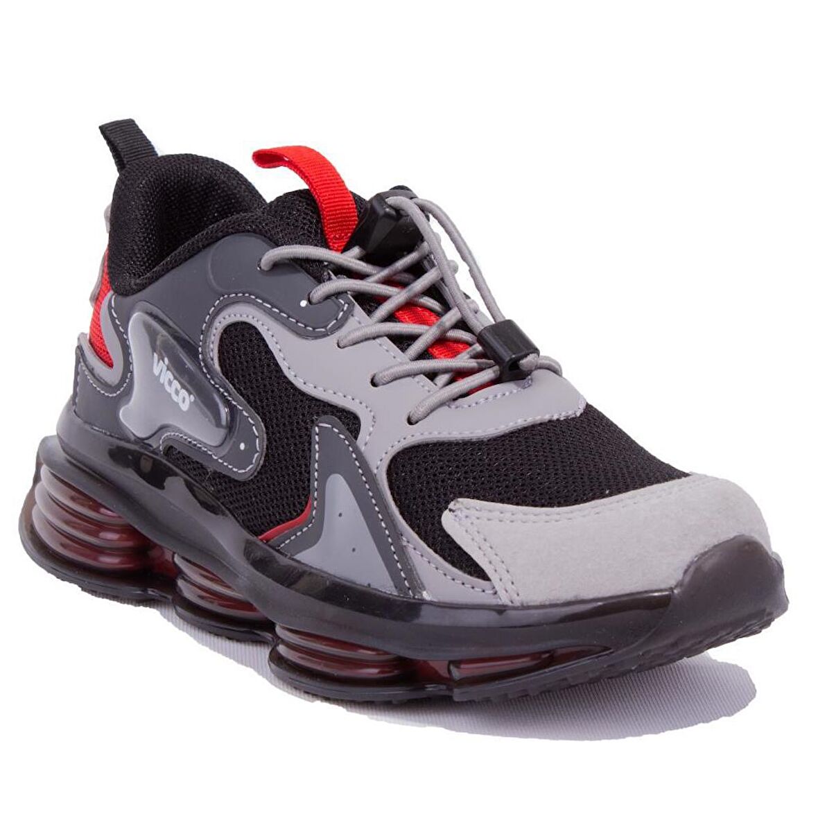 Vicco Mask 346F23Y168 Siyah Ortopedik Günlük Erkek Çocuk Spor Ayakkabı