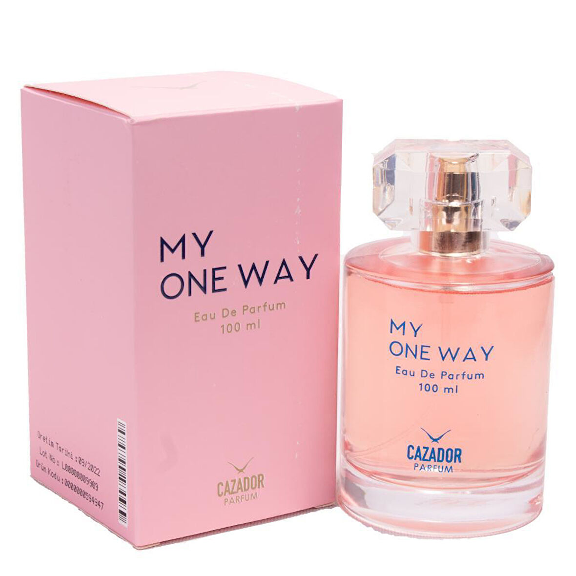 Cazador CAZ 9909CN My One Way 100 Cl EDT Kadın Parfüm Pudra