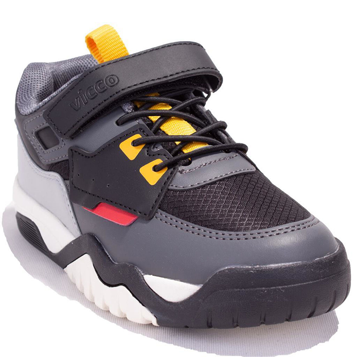 Vicco Orio 346F24K332CN Siyah Ortopedik  Günlük Erkek Çocuk Spor Ayakkabı