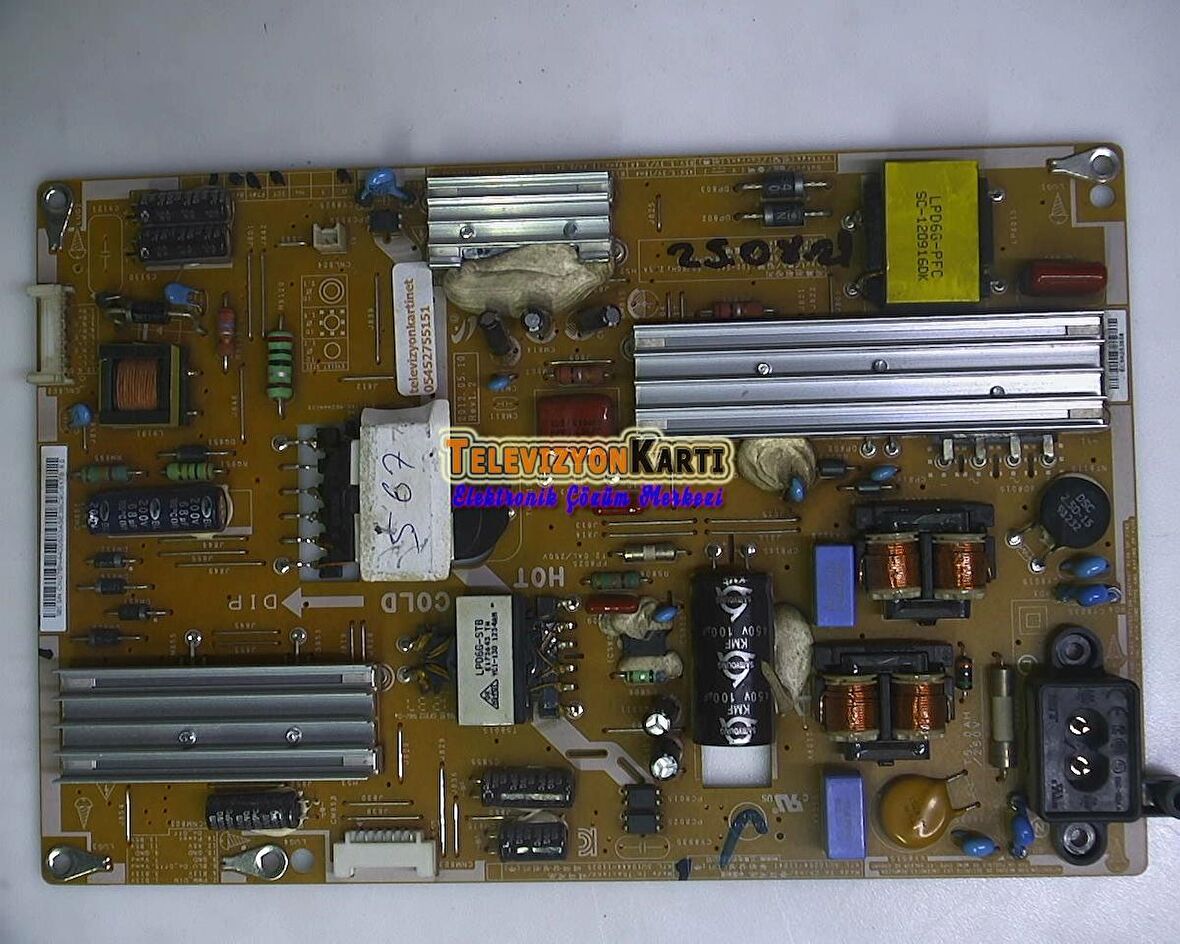 BN44-00503A, PSLF121B04A, PD55A1_CSM, Samsung UE55ES6100F, Power Board, Besleme, LTJ550HJ08-V