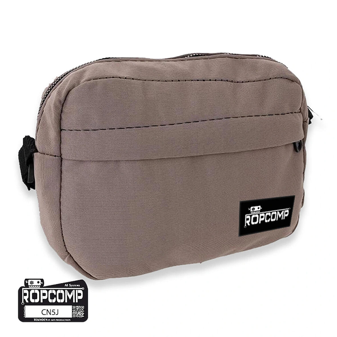 Ropcomp Harici HDD Taşıma Omuz Çantası Eko Geniş – Bej