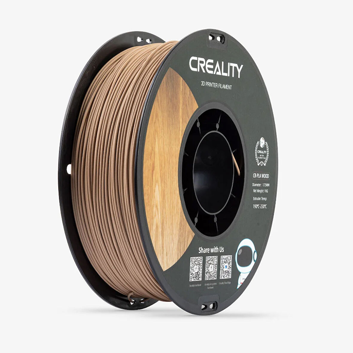 Creality CR-Wood PLA Filament Wood 1.75mm 1kg Standart