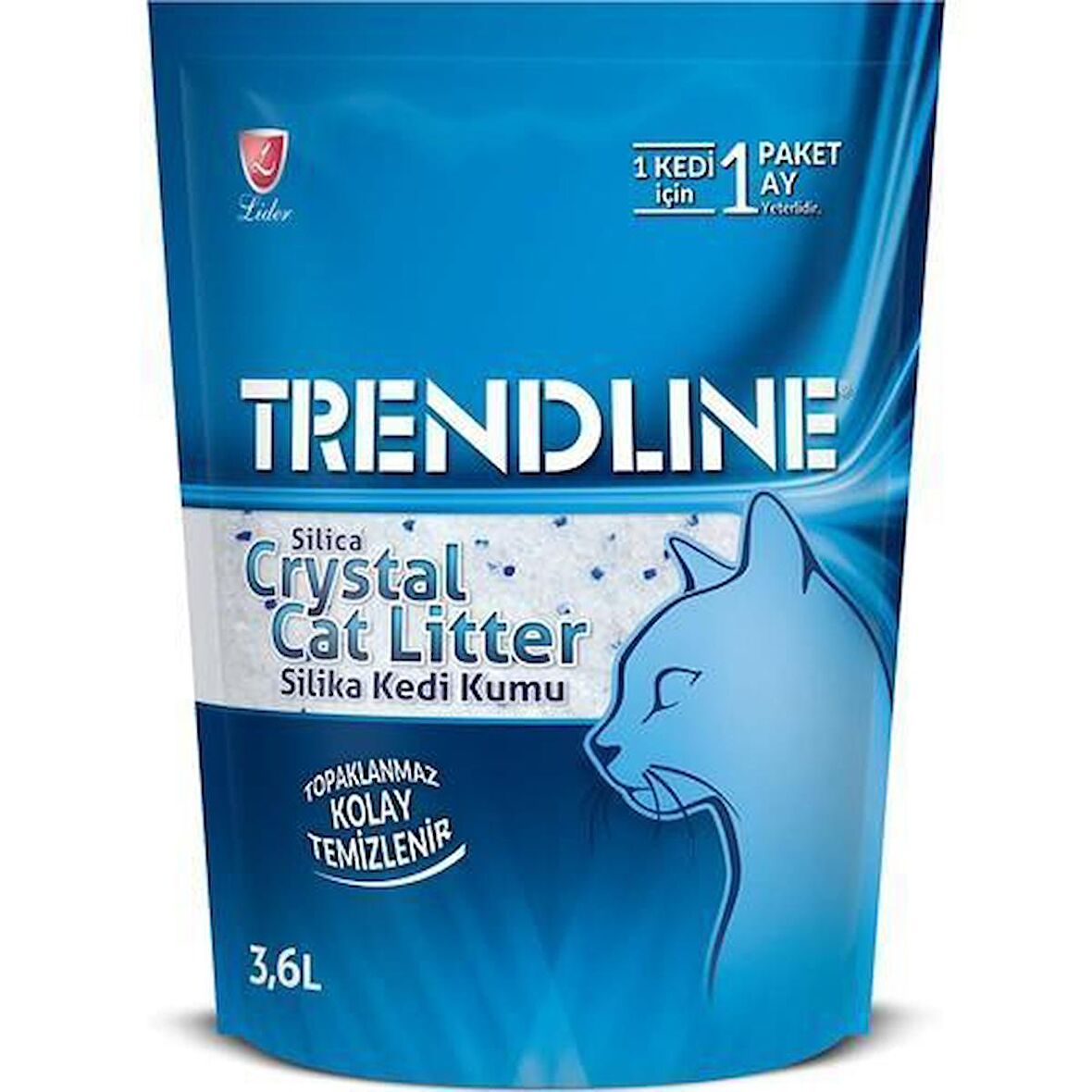 Trendline Silika Kristal Kedi Kumu 3.6 Lt