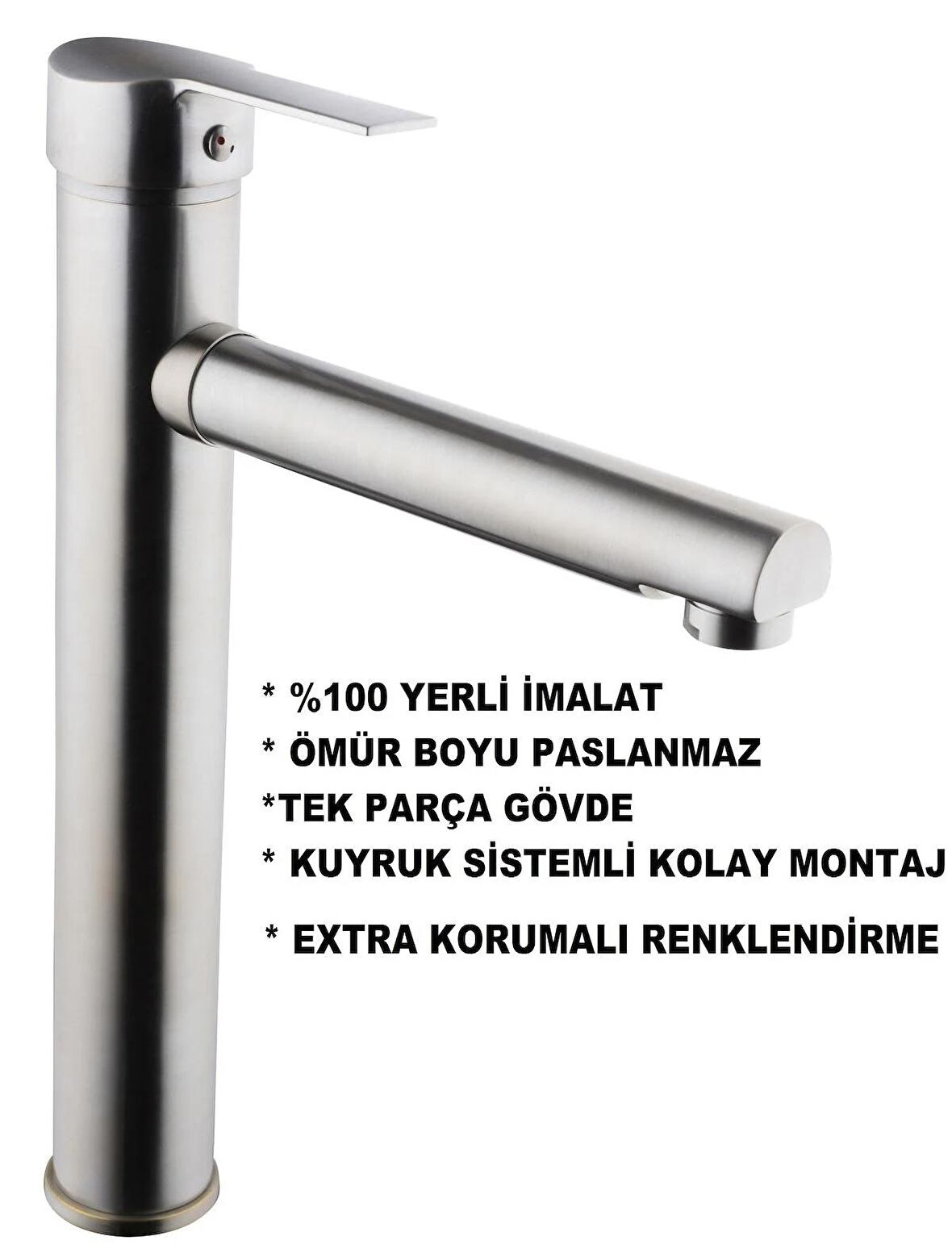 ÇANAK İNOX LAVABO BATARYASI