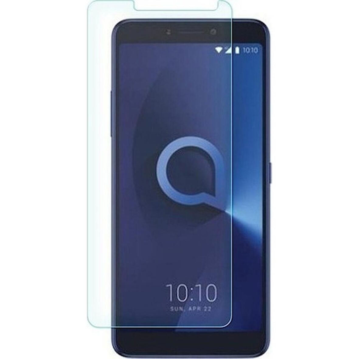 Alcatel 3V Uyumlu Ekran Koruyucu Screen Protector Tempered Glass Kristal Netliğinde %100 HD Görüntü, Yüksek Kalite Temperli Kırılmaz Cam