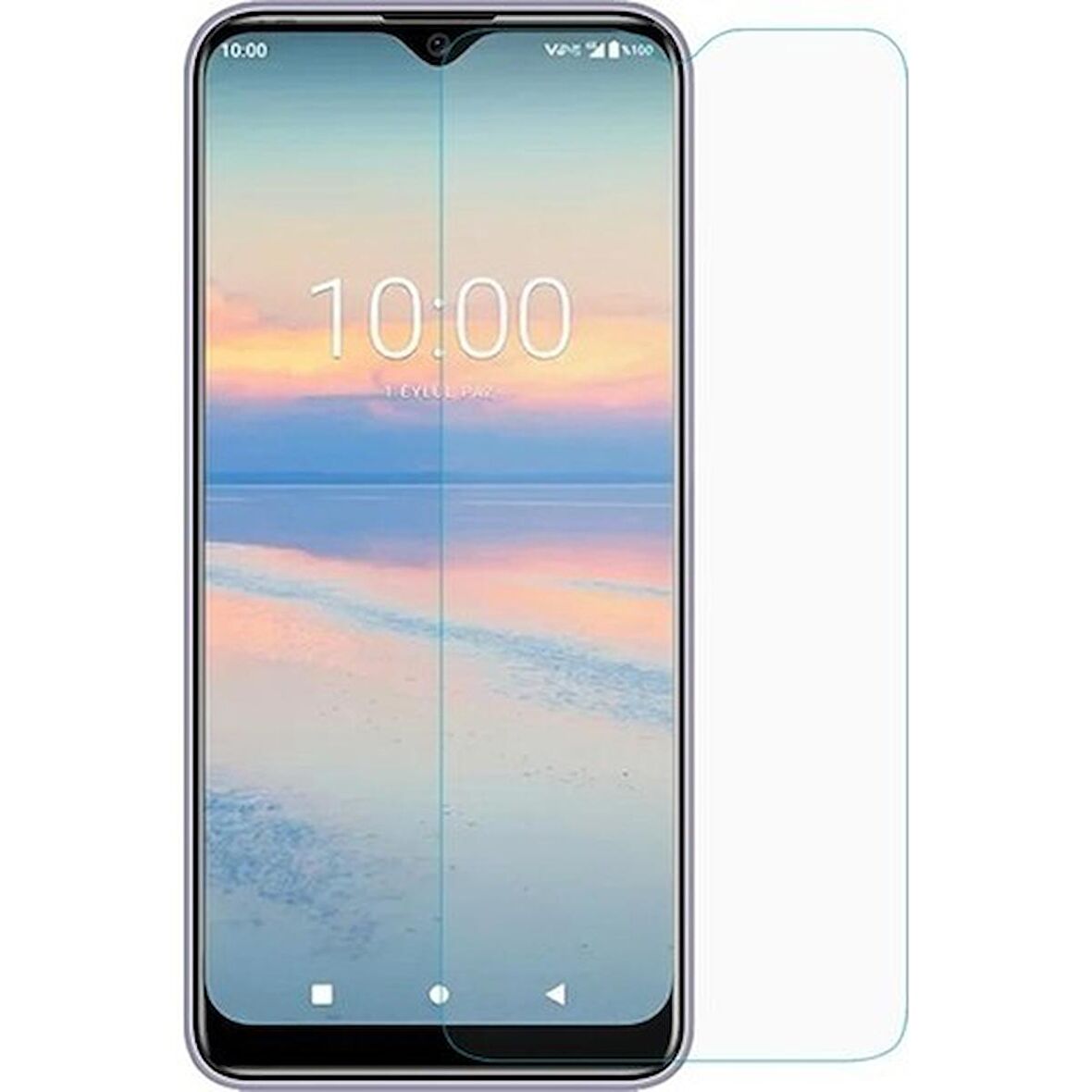 Casper Via A4 Uyumlu Ekran Koruyucu Screen Protector Tempered Glass Kristal Netliğinde %100 HD Görüntü, Yüksek Kalite Temperli Kırılmaz Cam