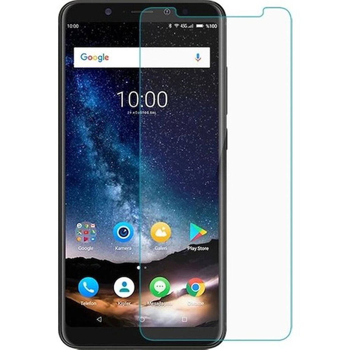 Casper Via G1 Plus Uyumlu Ekran Koruyucu Screen Protector Tempered Glass Kristal Netliğinde %100 HD Görüntü, Yüksek Kalite Temperli Kırılmaz Cam