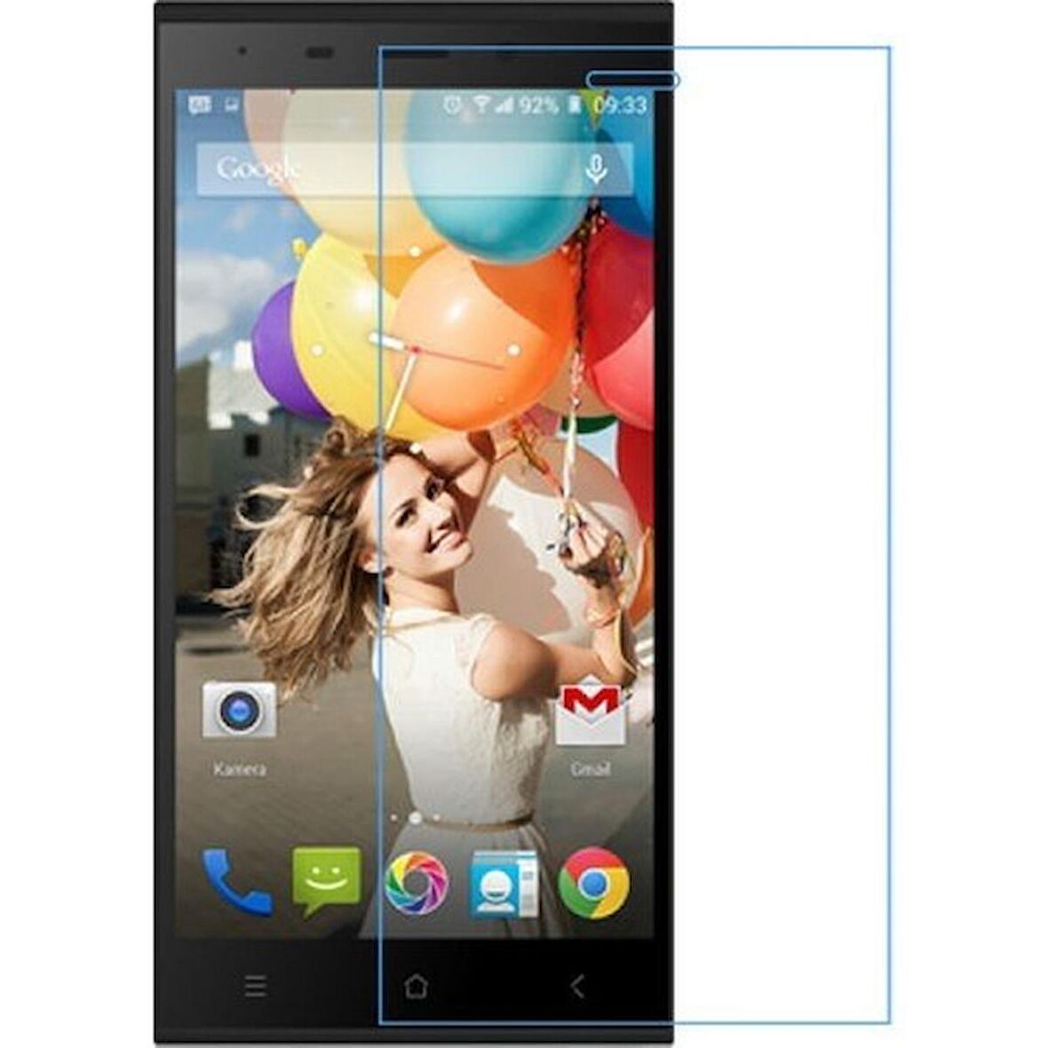 General Mobile Discovery Elite Plus Uyumlu Ekran Koruyucu Screen Protector Tempered Glass Kristal Netliğinde %100 HD Görüntü, Yüksek Kalite Temperli Kırılmaz Cam