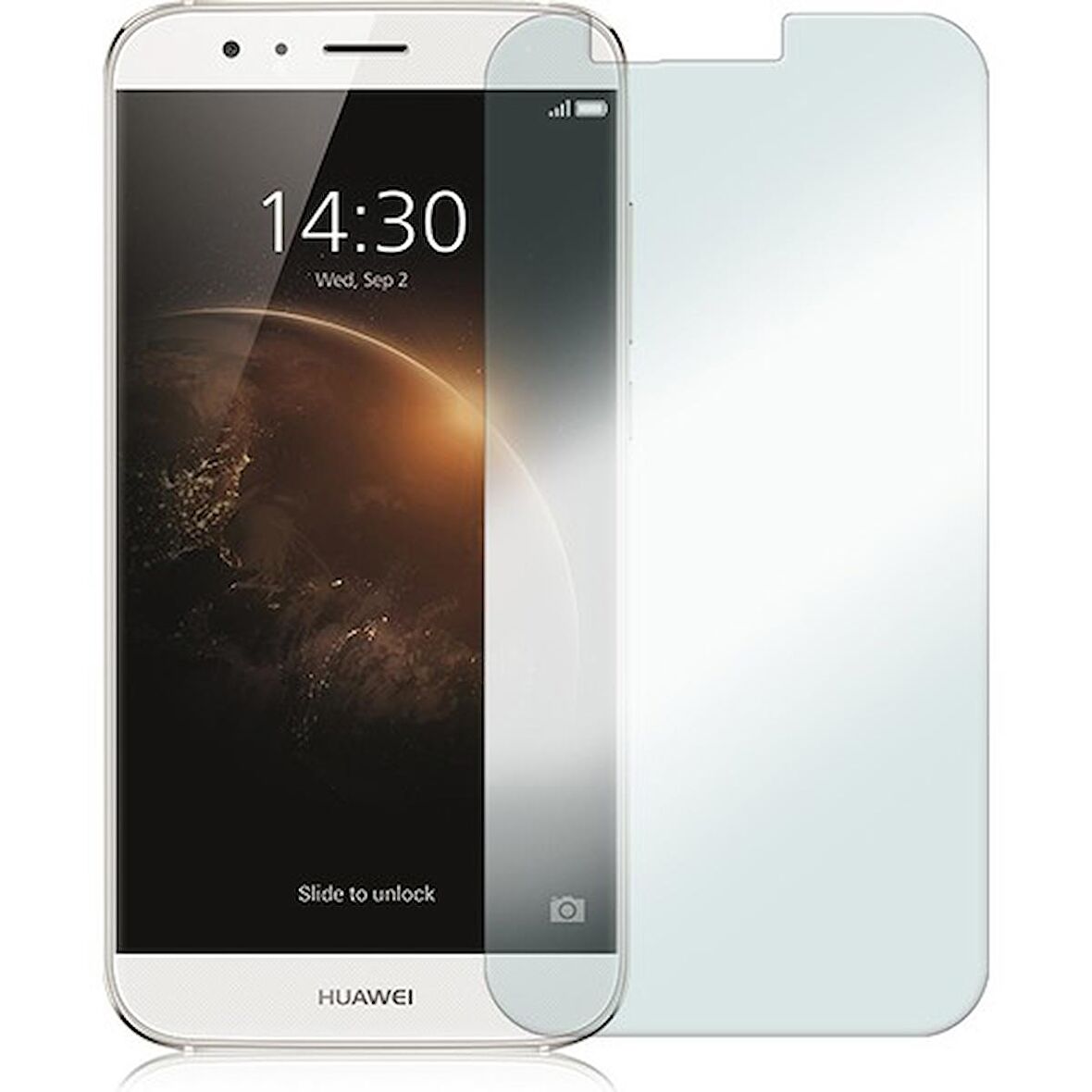 Huawei Ascend G8 Uyumlu Ekran Koruyucu Screen Protector Tempered Glass Kristal Netliğinde %100 HD Görüntü, Yüksek Kalite Temperli Kırılmaz Cam