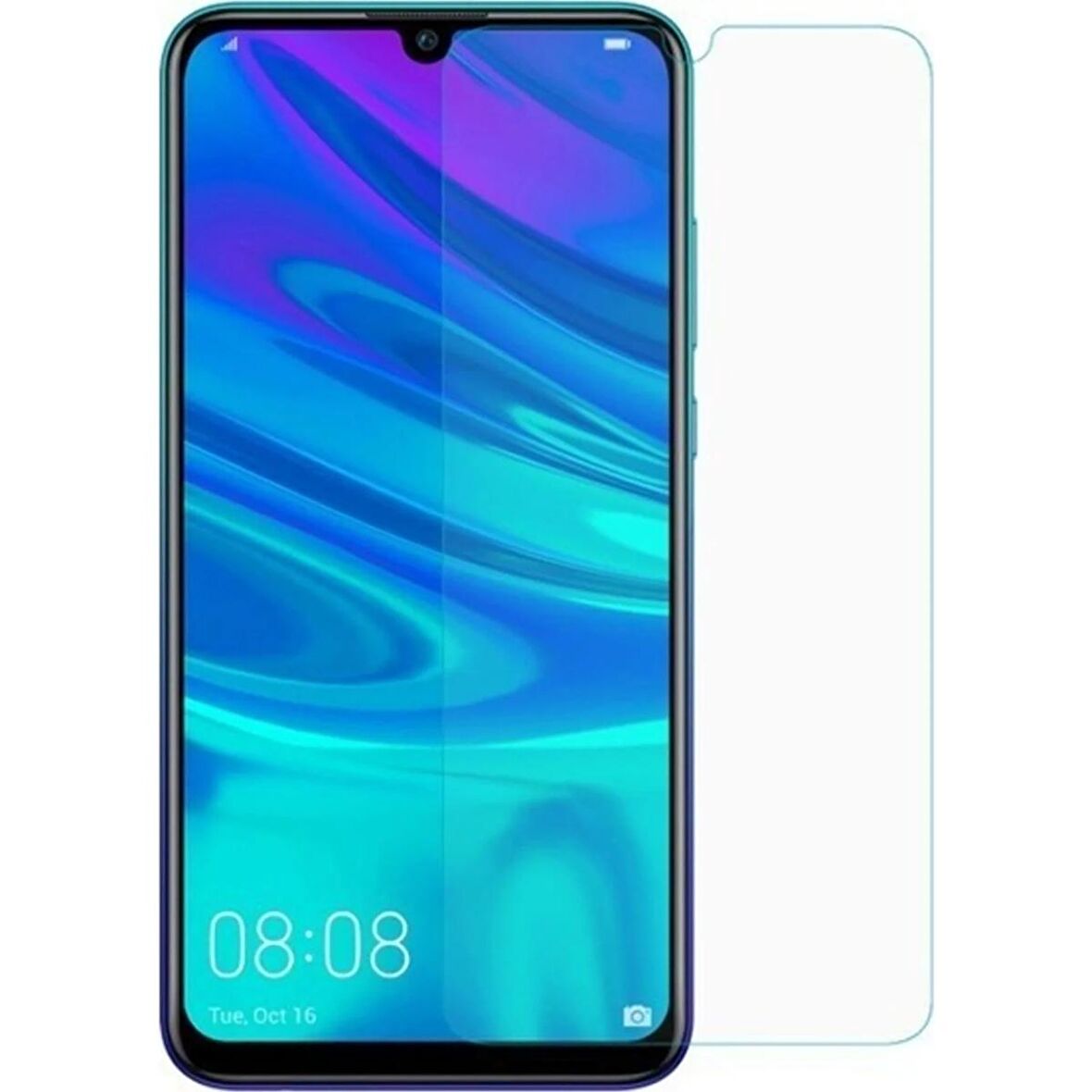 Huawei Y6P Uyumlu Ekran Koruyucu Screen Protector Tempered Glass Kristal Netliğinde %100 HD Görüntü, Yüksek Kalite Temperli Kırılmaz Cam