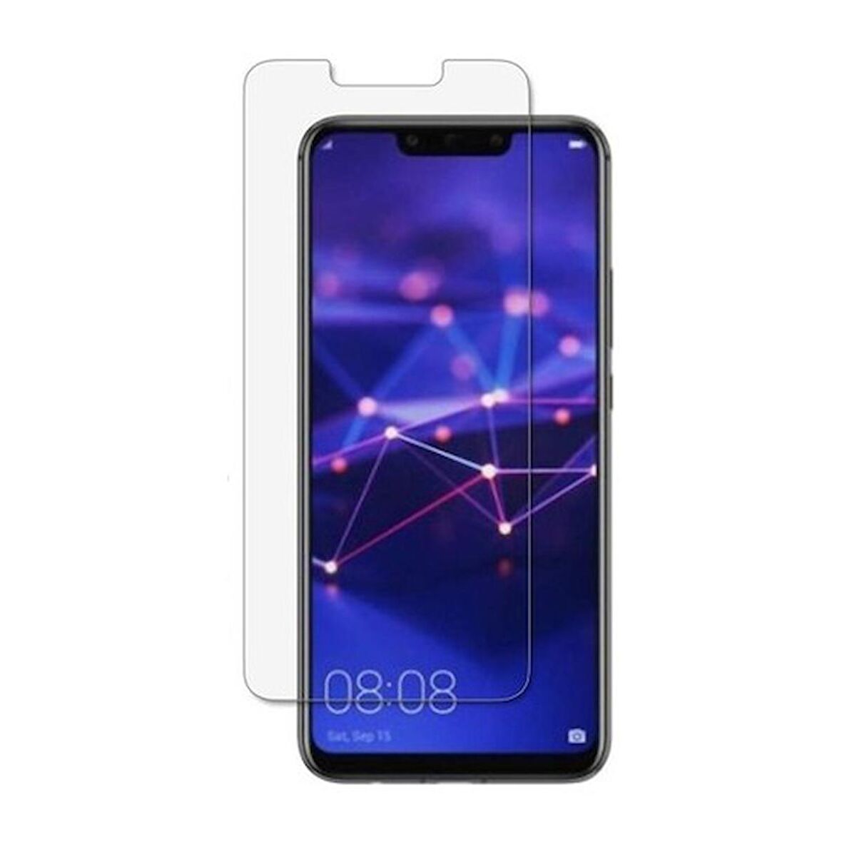 Huawei Mate 20 Lite Uyumlu Ekran Koruyucu Screen Protector Tempered Glass Kristal Netliğinde %100 HD Görüntü, Yüksek Kalite Temperli Kırılmaz Cam