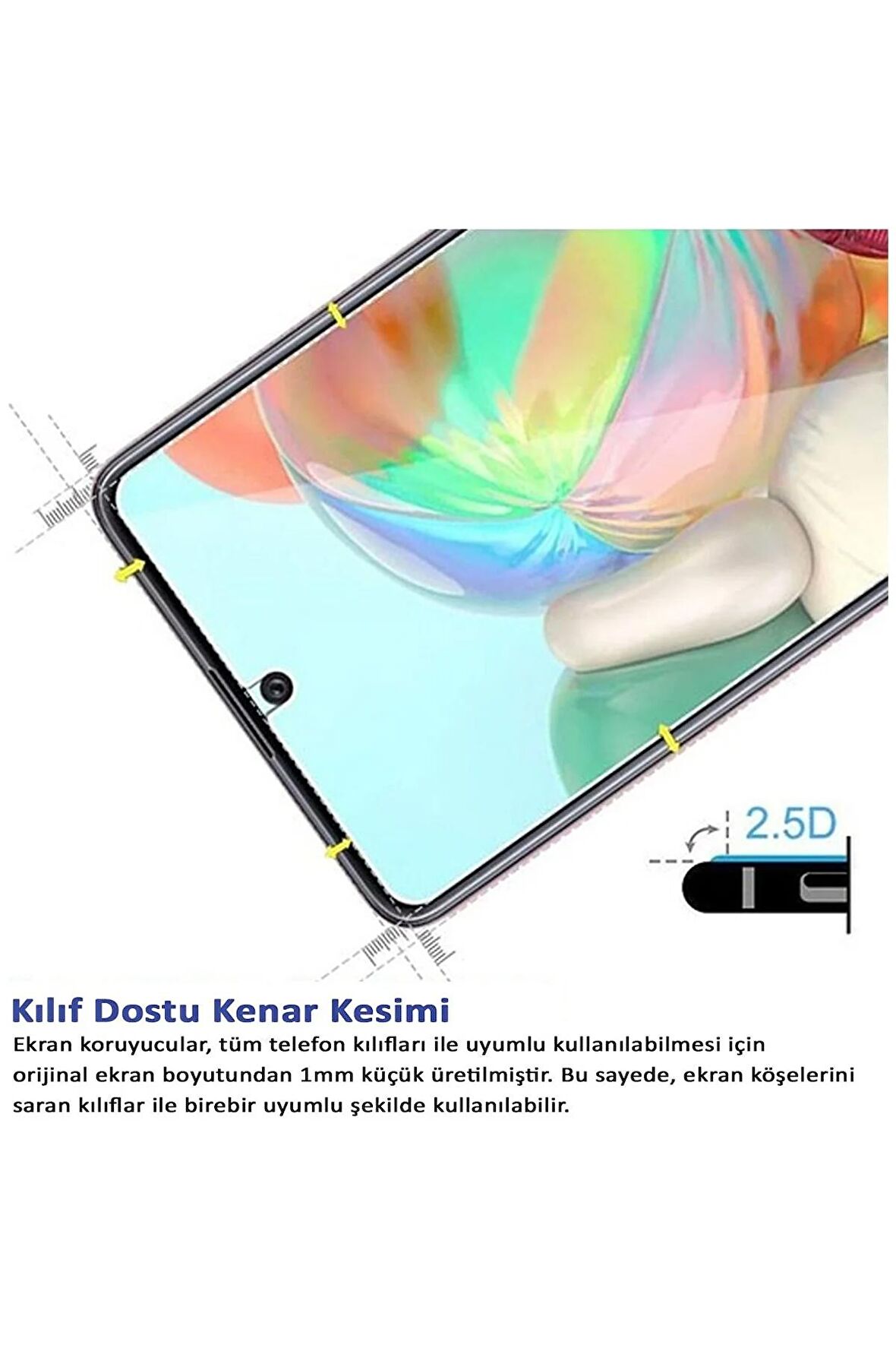 Huawei Mate 10 Lite Uyumlu Ekran Koruyucu Screen Protector Tempered Glass Kristal Netliğinde %100 HD Görüntü, Yüksek Kalite Temperli Kırılmaz Cam