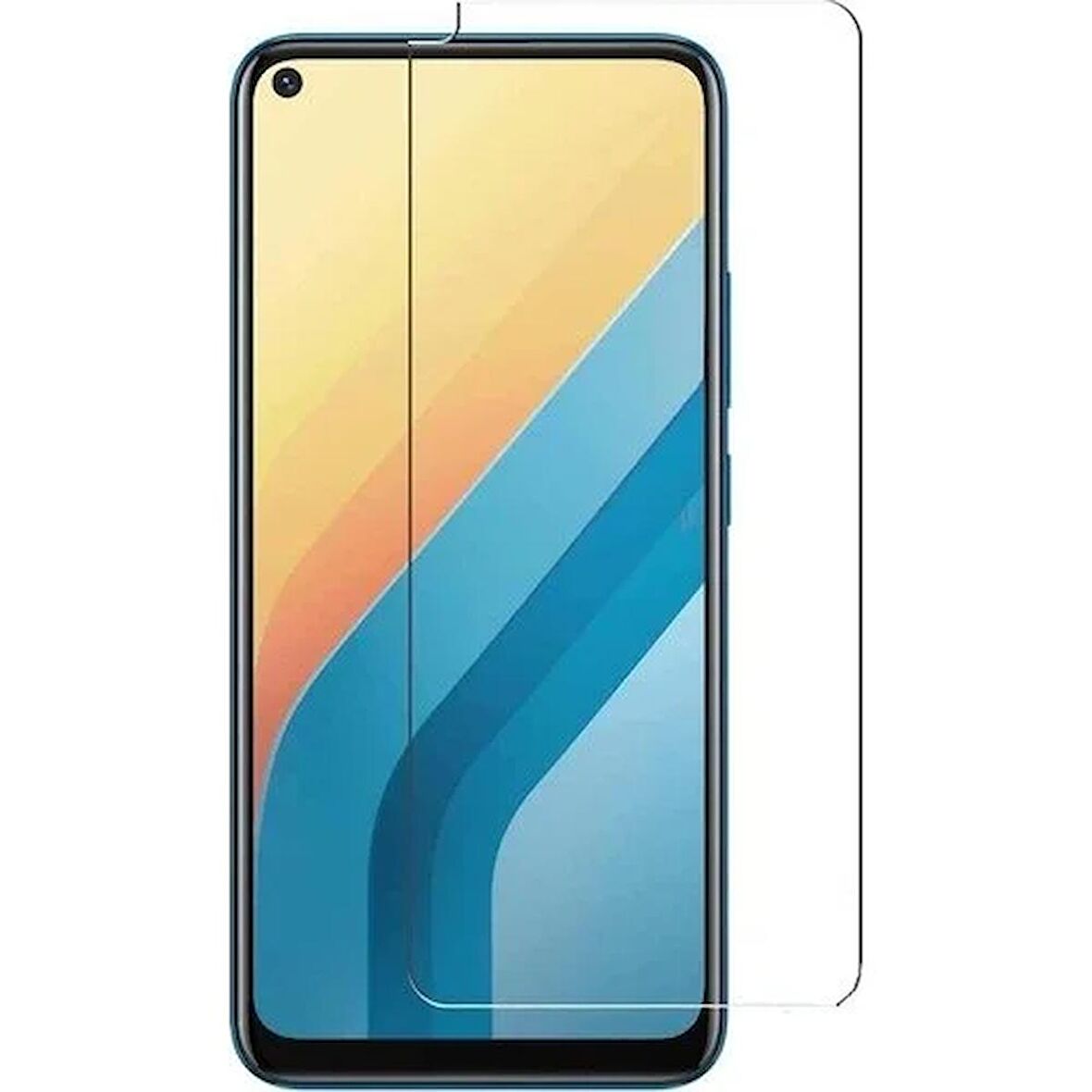 Oppo A92 Uyumlu Ekran Koruyucu Screen Protector Tempered Glass Kristal Netliğinde %100 HD Görüntü, Yüksek Kalite Temperli Kırılmaz Cam