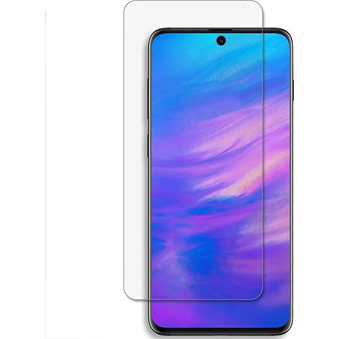 Samsung Galaxy M21 Uyumlu Ekran Koruyucu Screen Protector Tempered Glass Kristal Netliğinde %100 HD Görüntü, Yüksek Kalite Temperli Kırılmaz Cam