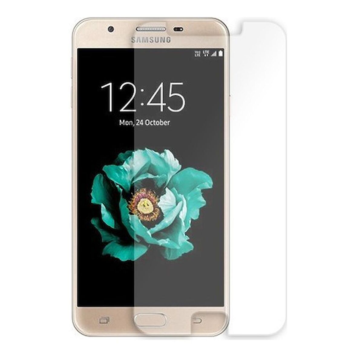 Samsung Galaxy J5 Prime Uyumlu Ekran Koruyucu Screen Protector Tempered Glass Kristal Netliğinde %100 HD Görüntü, Yüksek Kalite Temperli Kırılmaz Cam