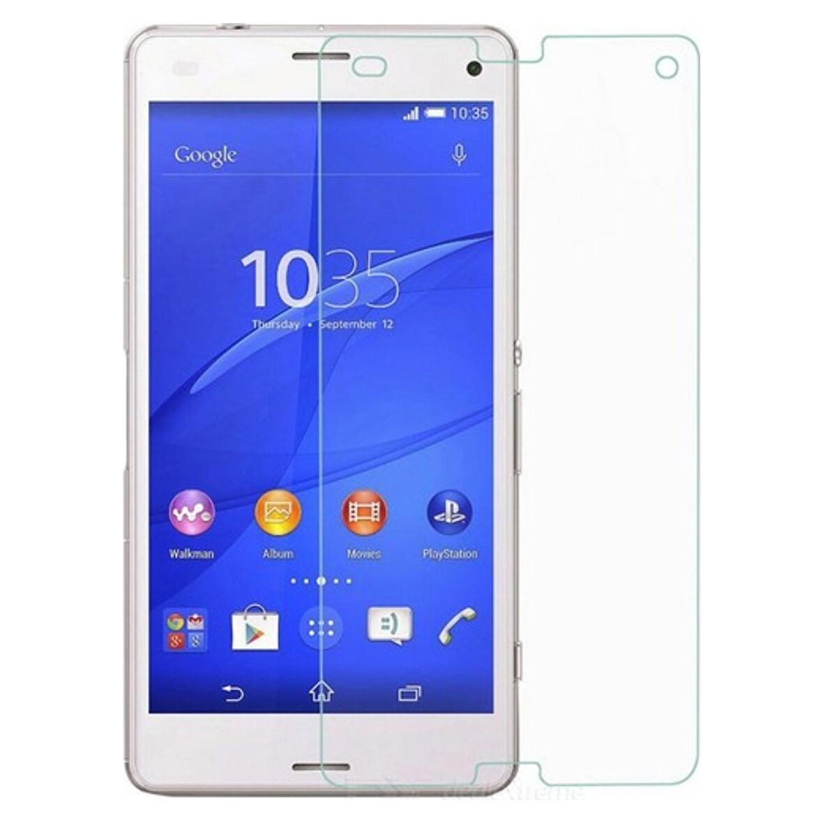 Sony Xperia Z3 Uyumlu Ekran Koruyucu Screen Protector Tempered Glass Kristal Netliğinde %100 HD Görüntü, Yüksek Kalite Temperli Kırılmaz Cam