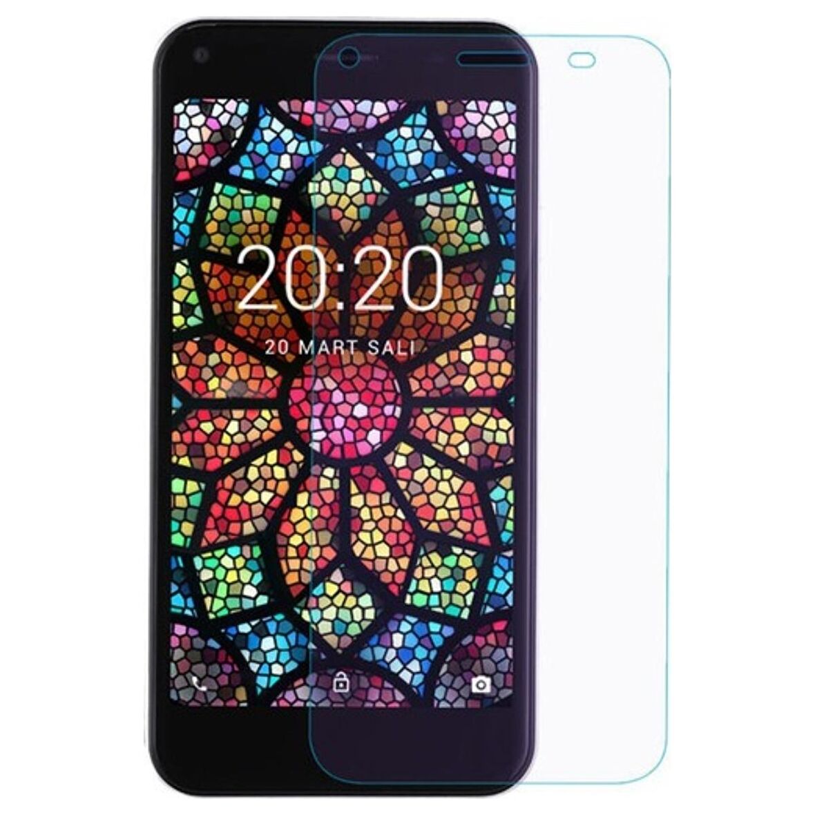 Vestel Venüs E2 Plus Uyumlu Ekran Koruyucu Screen Protector Tempered Glass Kristal Netliğinde %100 HD Görüntü, Yüksek Kalite Temperli Kırılmaz Cam