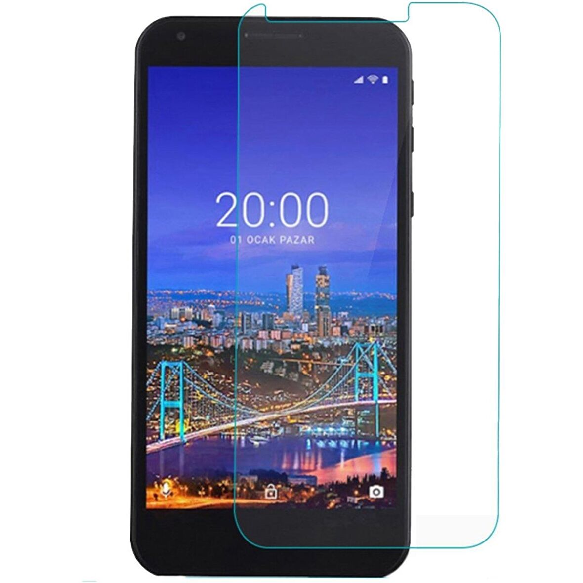 Vestel Venüs 5530 Uyumlu Ekran Koruyucu Screen Protector Tempered Glass Kristal Netliğinde %100 HD Görüntü, Yüksek Kalite Temperli Kırılmaz Cam