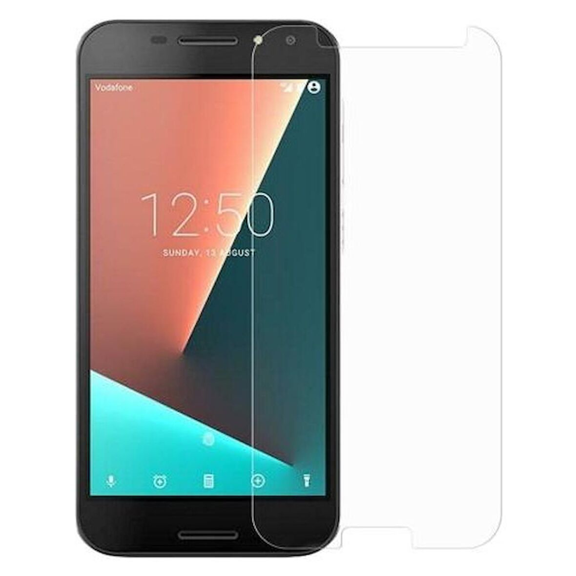 Vodafone N8 Uyumlu Ekran Koruyucu Screen Protector Tempered Glass Kristal Netliğinde %100 HD Görüntü, Yüksek Kalite Temperli Kırılmaz Cam