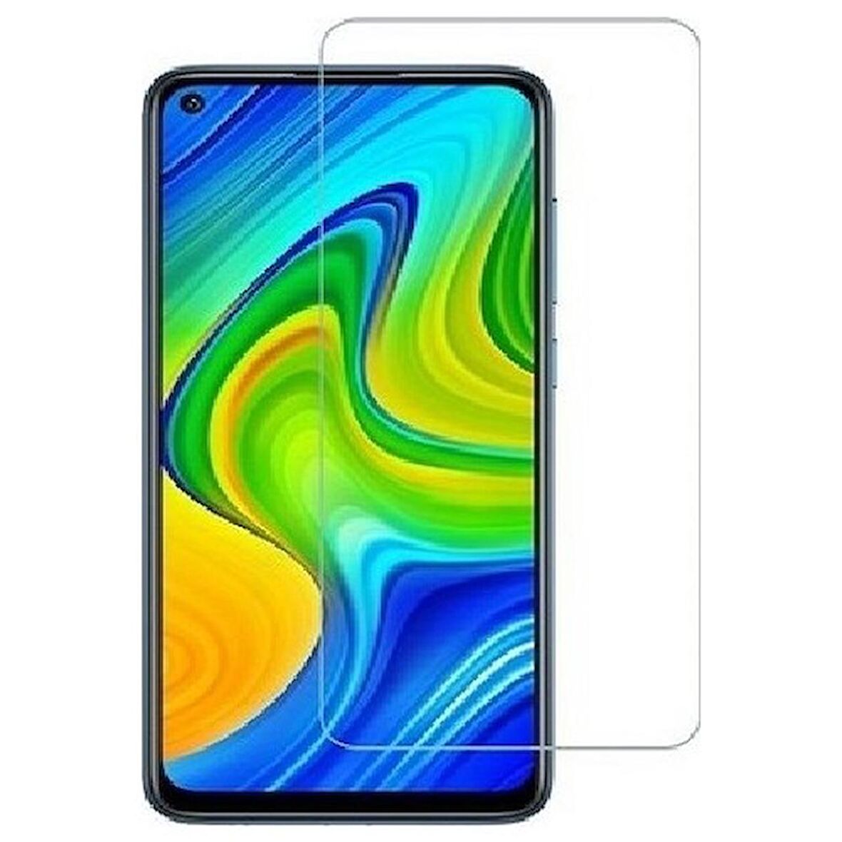 Xiaomi Redmi Note 9 Uyumlu Ekran Koruyucu Screen Protector Tempered Glass Kristal Netliğinde %100 HD Görüntü, Yüksek Kalite Temperli Kırılmaz Cam