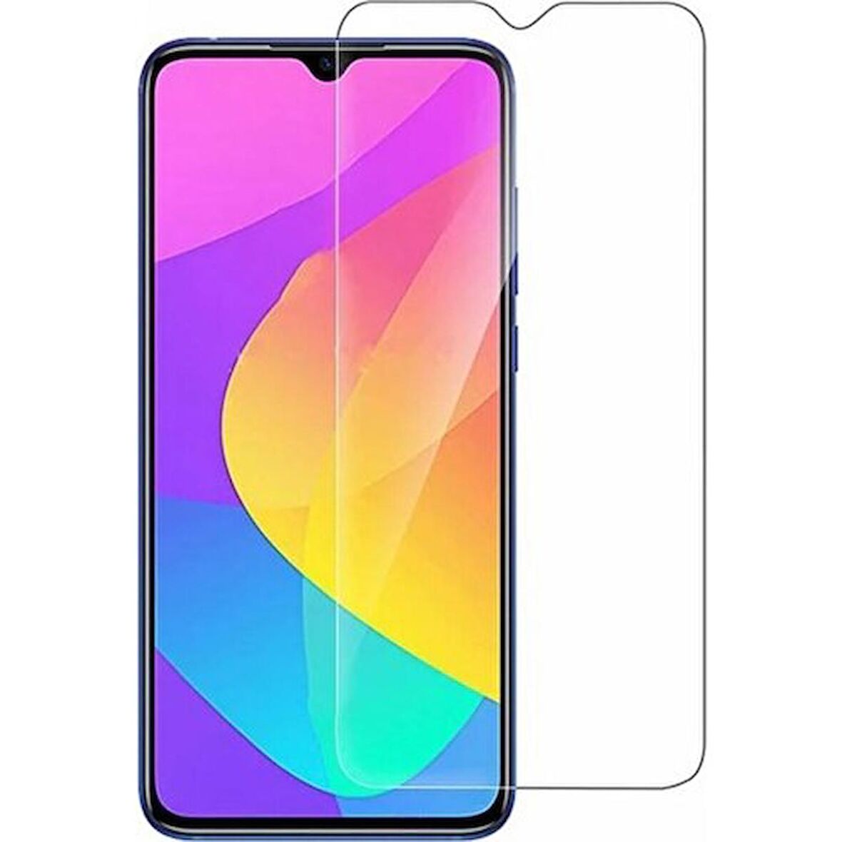 Realme C11 Uyumlu Ekran Koruyucu Screen Protector Tempered Glass Kristal Netliğinde %100 HD Görüntü, Yüksek Kalite Temperli Kırılmaz Cam