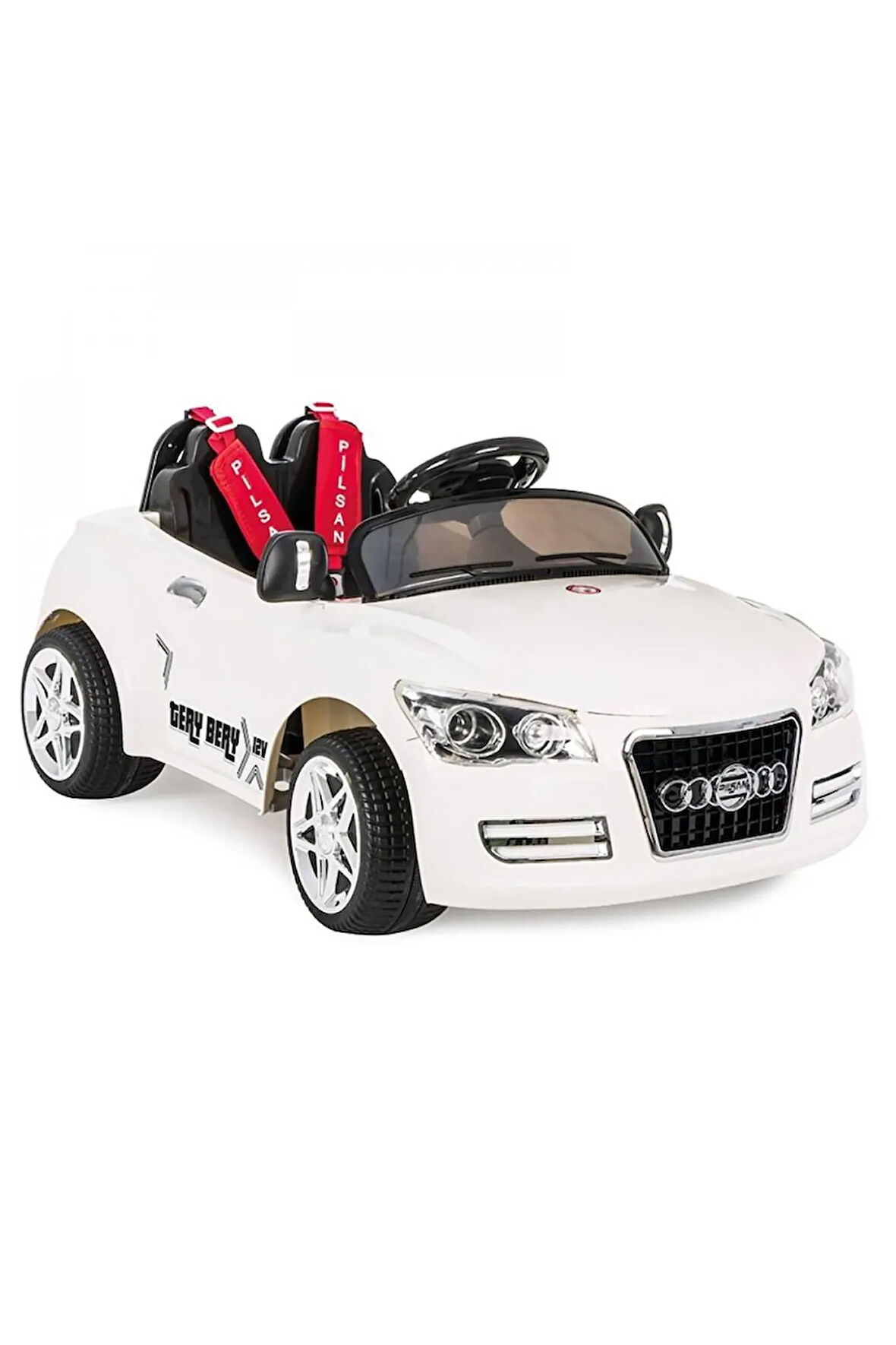 Pilsan Tery Bery 12v Uzaktan Kumandalı Akülü Araba 05 280 (BEYAZ)