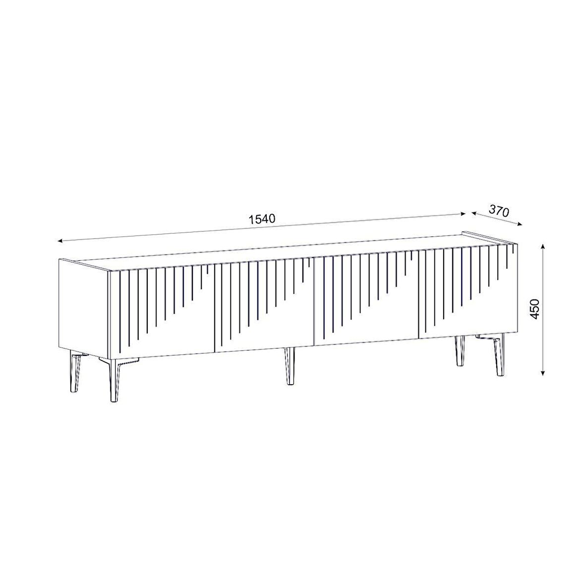 TV ÜNİTESİ DRAW SAFİRMEŞE-ROYALMERMER