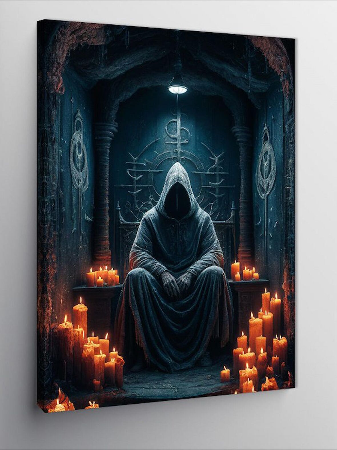 Kanvas Tablo Dark Fantastik Assasian