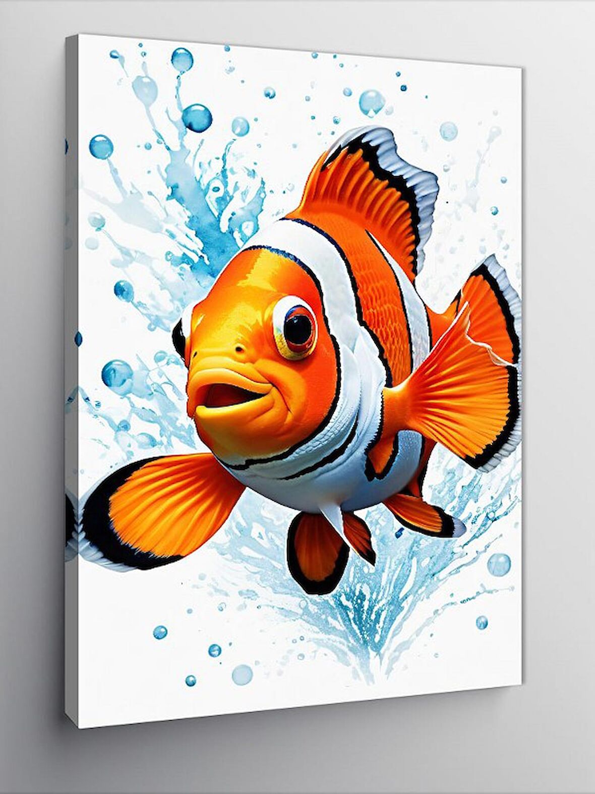 Kanvas Tablo Palyaço Balığı