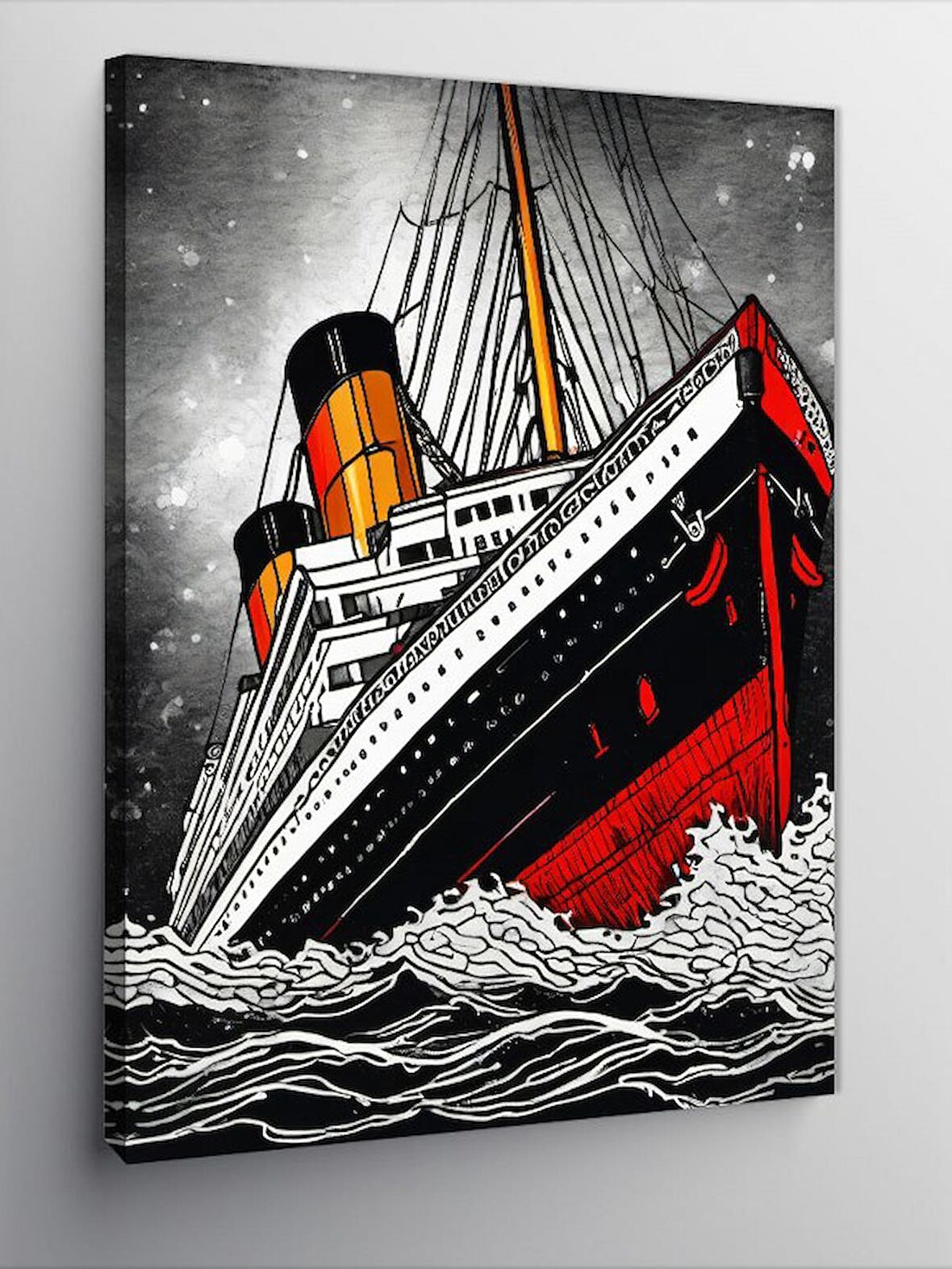 Kanvas Tablo Titanic