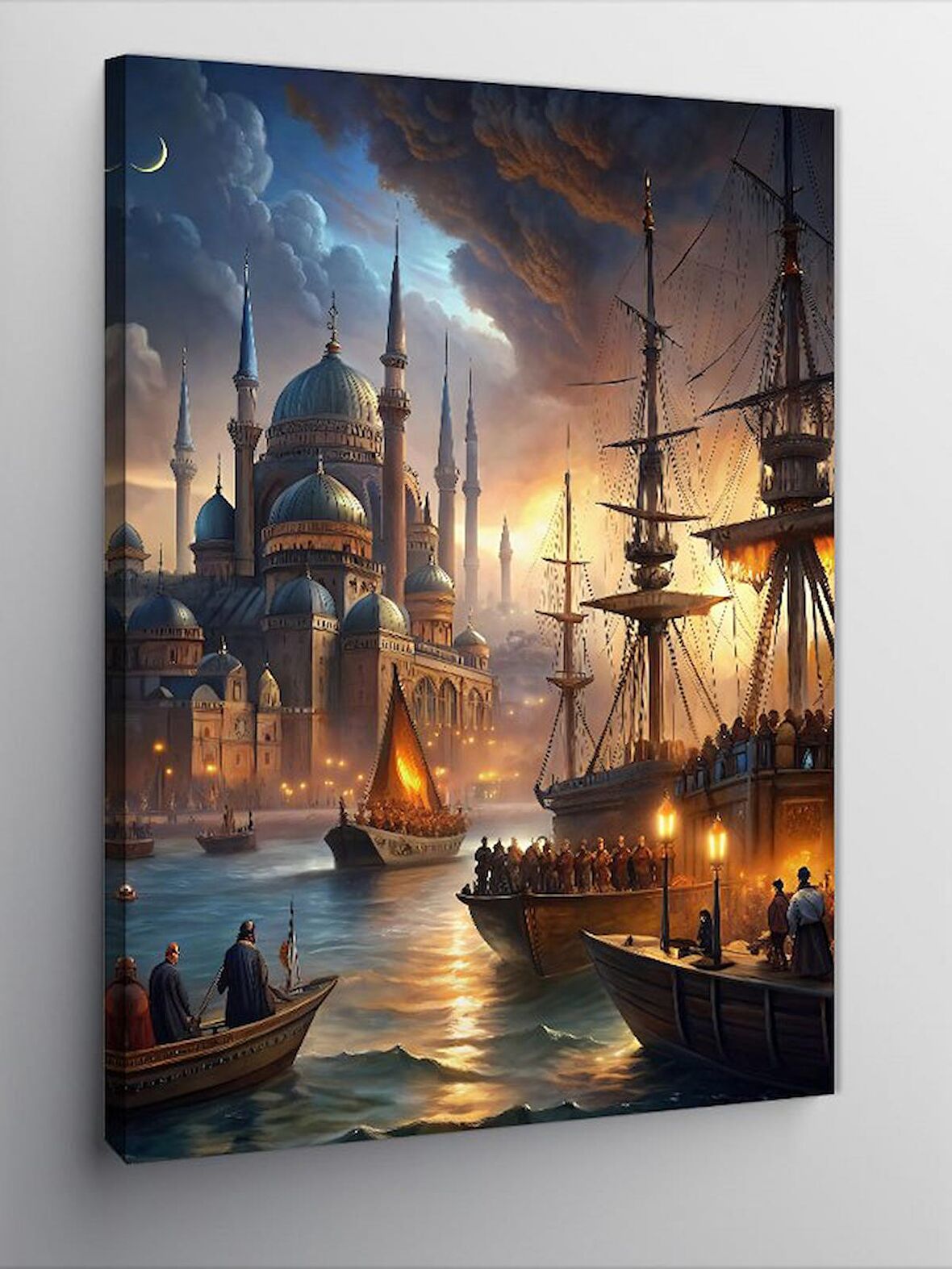 Kanvas Tablo Osmanlı Donanması