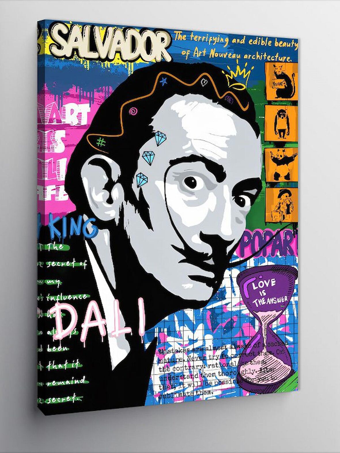 Kanvas Tablo Salvador Dali