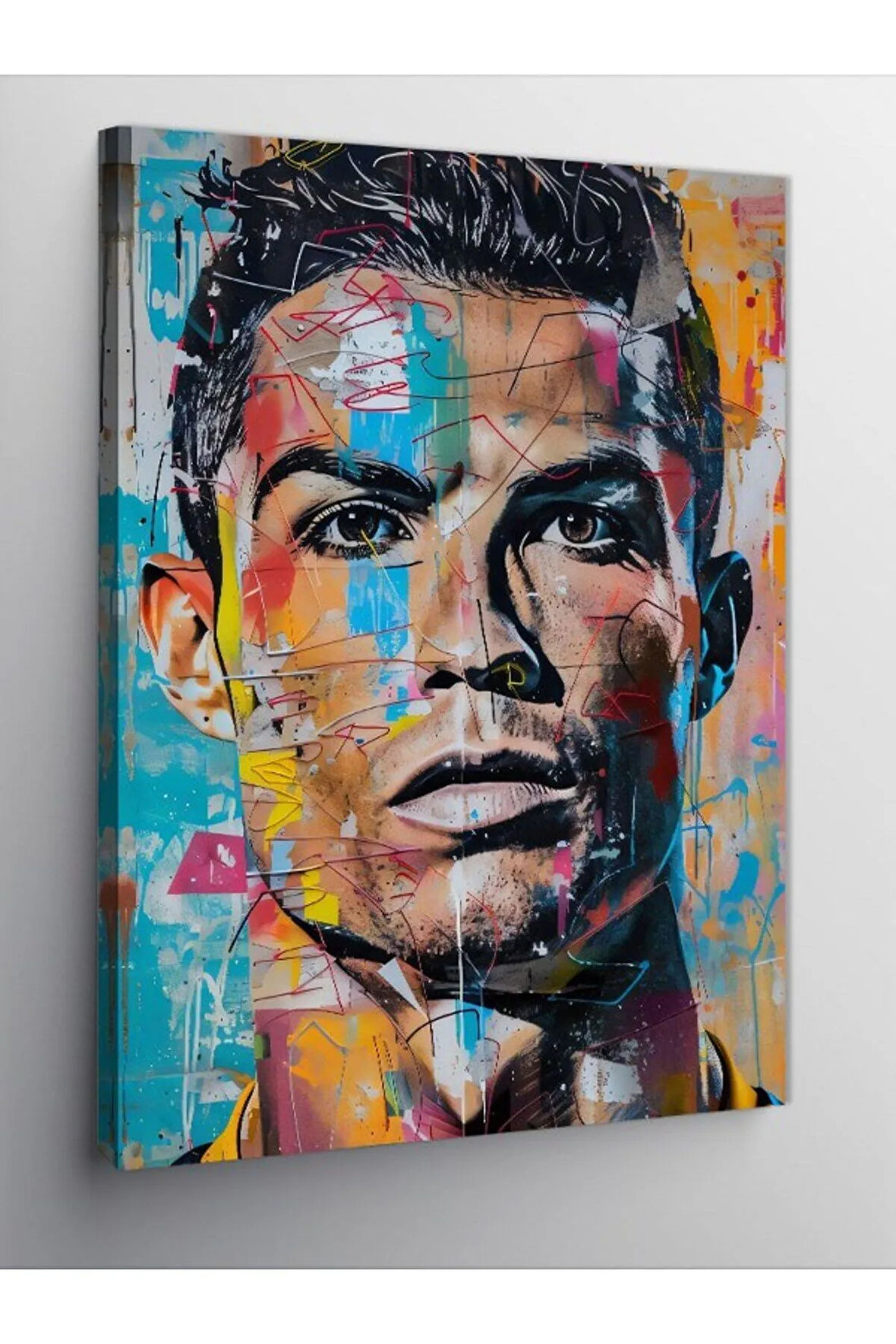 Kanvas Tablo Cristiano Ronaldo Futbolcu