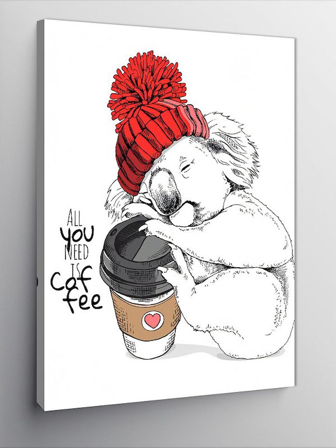 Kanvas Tablo Kahve Ve Kuala