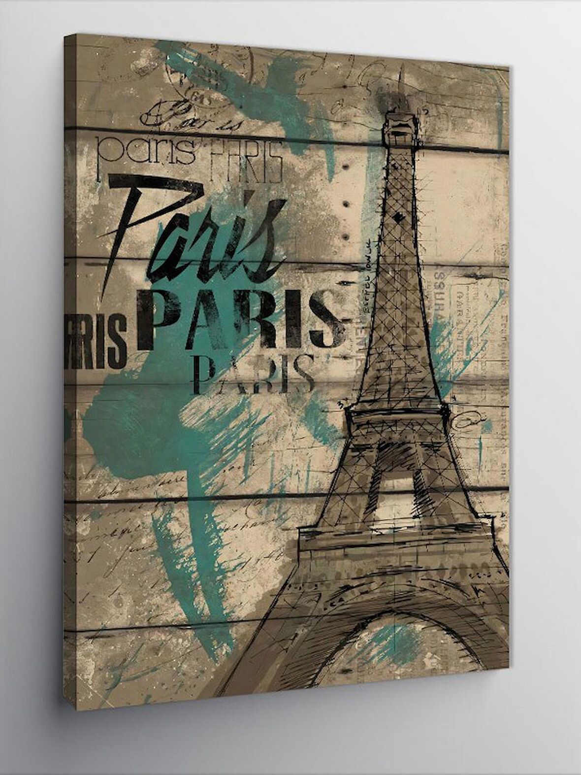 Kanvas Tablo Paris Eyfel Kulesi