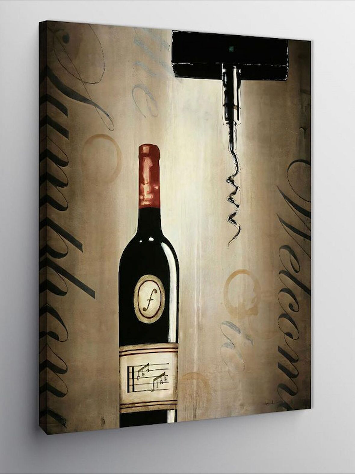 Kanvas Tablo Kırmızı Şarap