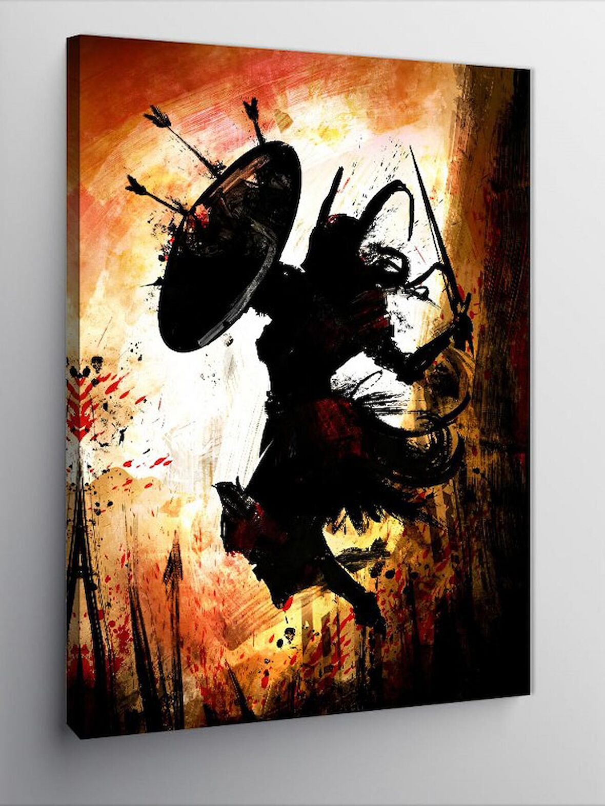 Kanvas Tablo Savaşçı Şovalye