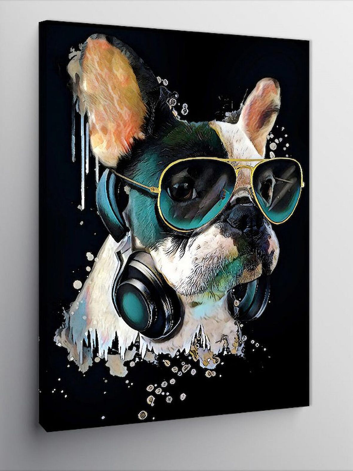 Kanvas Tablo Karizmatik  Köpek