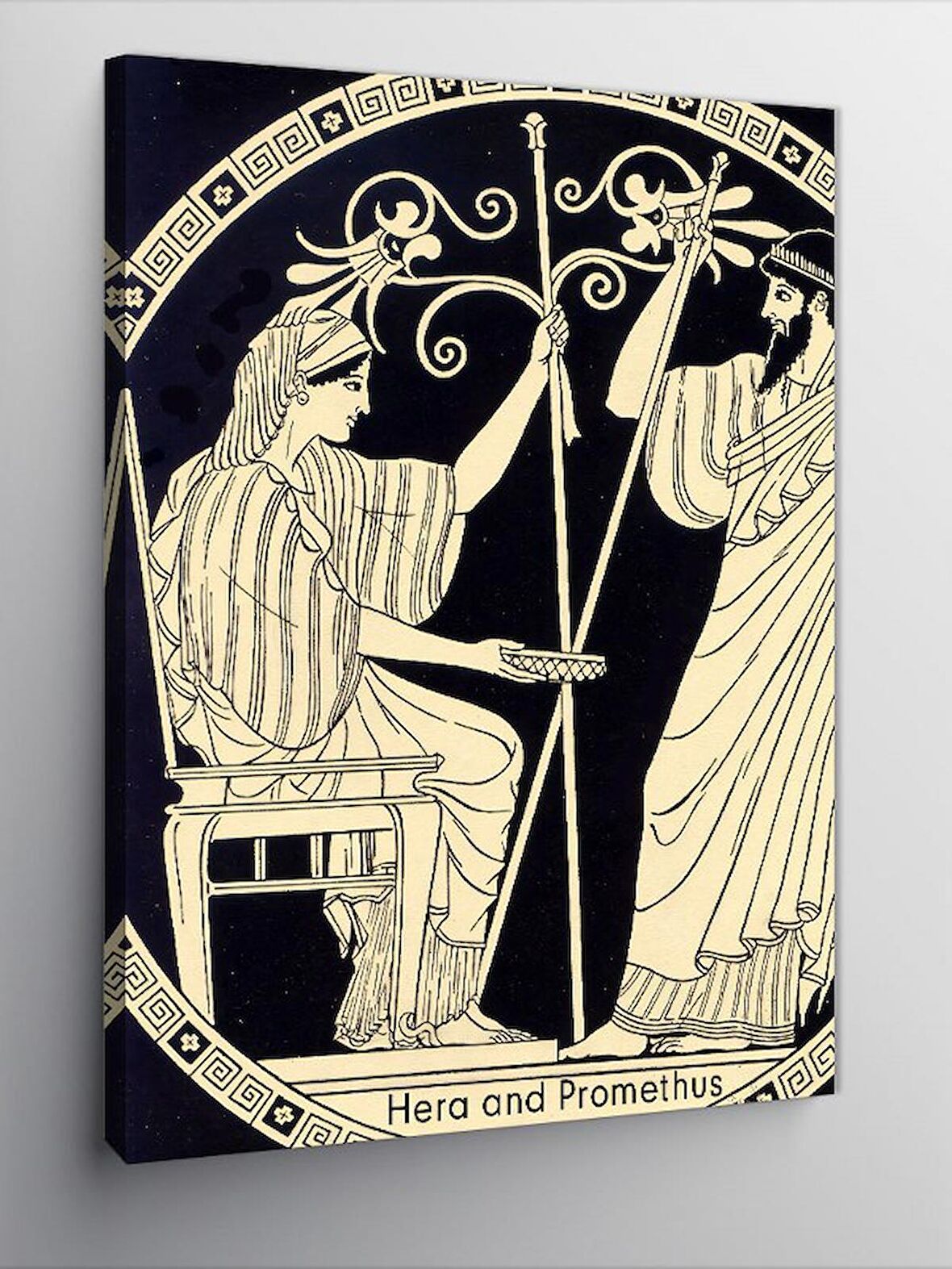 Kanvas Tablo Hera Ve Promethus